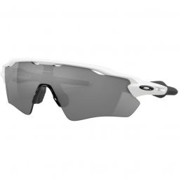 Oakley Radar EV Path Polished White Sunglasses - Prizm Black Polarized Lens
