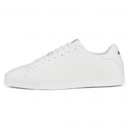 PUMA FUSION Classic Spikeless Golf Shoes - Puma White/Puma White