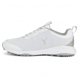 PUMA Fusion Pro Golf Shoes - PUMA White/PUMA Silver/High Rise