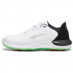 PUMA PHANTOMCAT NITRO Golf Shoes 2024 - Puma White/Puma Black/Fluro Green