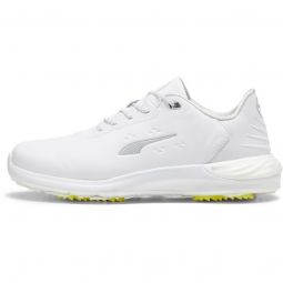 PUMA PHANTOMCAT NITRO Golf Shoes 2024 - Puma White/Puma Silver/Feather Grey