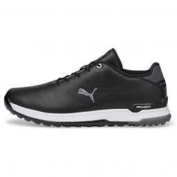 PUMA PROADAPT ALPHACAT Leather Golf Shoes - Puma Black/Puma Silver