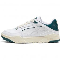 PUMA Slipstream G Golf Shoes 2024 - Puma White/Varsity Green