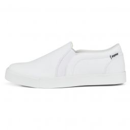 PUMA Womens TUSTIN FUSION Slip-On Spikeless Golf Shoes - Puma White/Puma White