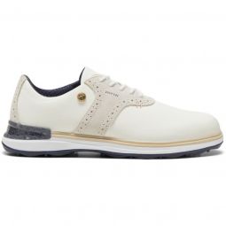 PUMA x Arnold Palmer AVANT Golf Shoes 2024 - Warm White/Deep Navy/Pale Pink