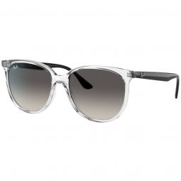 Ray-Ban Womens RB4378 Tansparent Sunglasses - Grey Gradient Lens