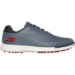 Skechers GO GOLF Tempo GF Golf Shoes - Gray/Red