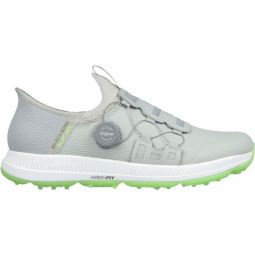 Skechers GO GOLF Elite 5 Slip In Golf Shoes - Gray/Lime