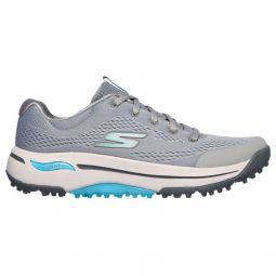 Skechers Womens GO GOLF Arch Fit Balance Golf Shoes - Grey/Blue