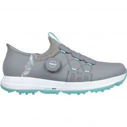 Skechers Womens GO GOLF Elite 5 Slip In Golf Shoes - Gray/Aqua