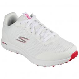 Skechers Womens GO GOLF Max Fairway 3 Golf Shoes - White/Pink