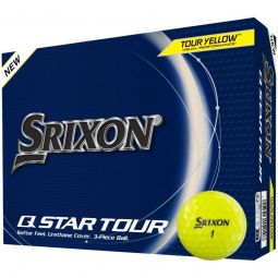 Srixon Q-Star Tour 5 Golf Balls - Yellow