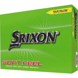 Srixon SOFT FEEL Golf Balls 2024 - Yellow
