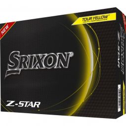 Srixon Z-STAR 8 Golf Balls 2024 - Yellow