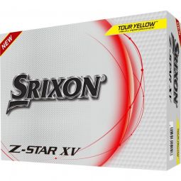 Srixon Z-STAR XV 8 Golf Balls 2024 - Yellow