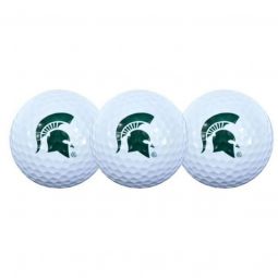 Team Effort Michigan State Spartans Golf Balls 3-Pack