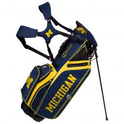 Team Effort University Of Michigan Wolverines Caddie Carry Hybrid Stand Bag