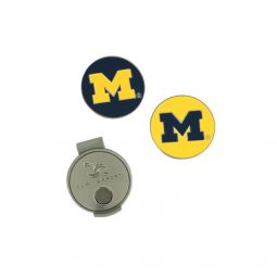 Michigan Wolverines Hat Clip And Ball Markers
