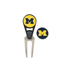 Michigan Wolverines Divot Repair Tool