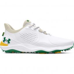 Under Armour UA Drive Pro LE Golf Shoes 2024 - White/Silt/Classic Green