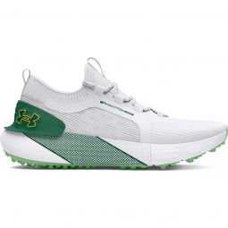 Under Armour UA Phantom LE Golf Shoes 2024 - White/Green/Taxi