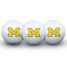 Team Effort University of Michigan Wolverines 3 Ball Pack