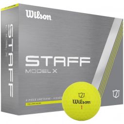 Wilson Staff Model X Golf Balls 2024 - Yellow