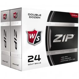 Wilson Zip Golf Balls - Double Dozen