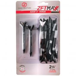 Zero Friction Maxx 2 3/4 4 Prong Performance Golf Tees - 24 Pack