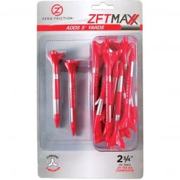 Zero Friction Max 2.75 Inch 3 Prong Performance Golf Tees - 24 Pack