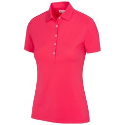 Greg Norman Womens Freedom Micro Pique Stretch Golf Polo - ON SALE