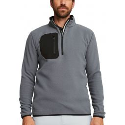 PUMA Fleece 1/4 Zip Golf Pullover