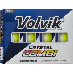 Volvik Crystal Combi Golf Balls - ON SALE