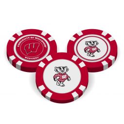 Team Golf NCAA Poker Chip Ball Marker