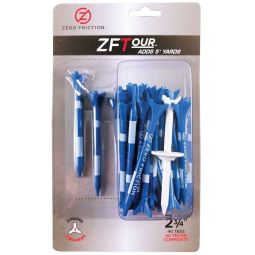 Zero Friction 2 3/4 Inch 3 Prong Golf Tees