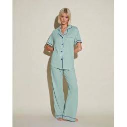 Bella Short sleeve top & pant pajama set