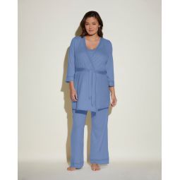 Bella Nursing 3 piece pajama set with robe