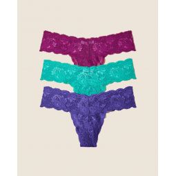 Never Say Never Cutie lr thong 3 pack