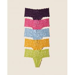 Never Say Never Comfie thong 5 pack