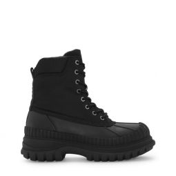 Black Outdoor Lace Up Boots
