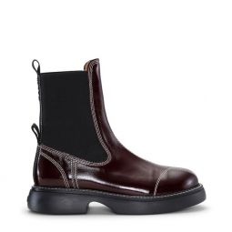 Burgundy Everyday Mid Chelsea Boots