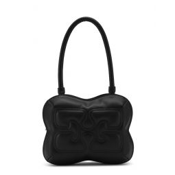 Black Butterfly Top Handle Bag