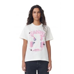 White Relaxed Dragon T-shirt
