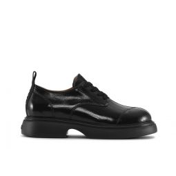 Black Everyday Lace-Up Derby Shoes