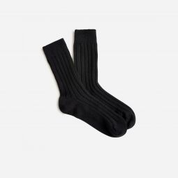 Cashmere-blend trouser socks