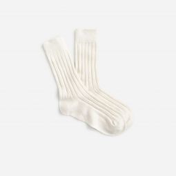 Cashmere-blend trouser socks