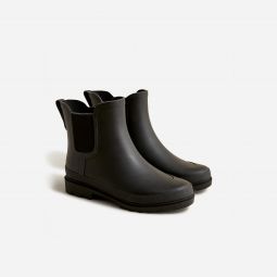 Short lug-sole rain boots