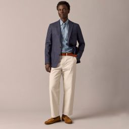 Ludlow Slim-fit blazer in English cotton-wool blend