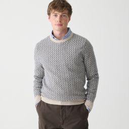 Cashmere sweater in stripe
