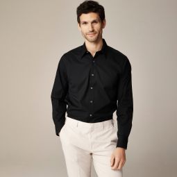 Bowery wrinkle-free dress shirt with point collar